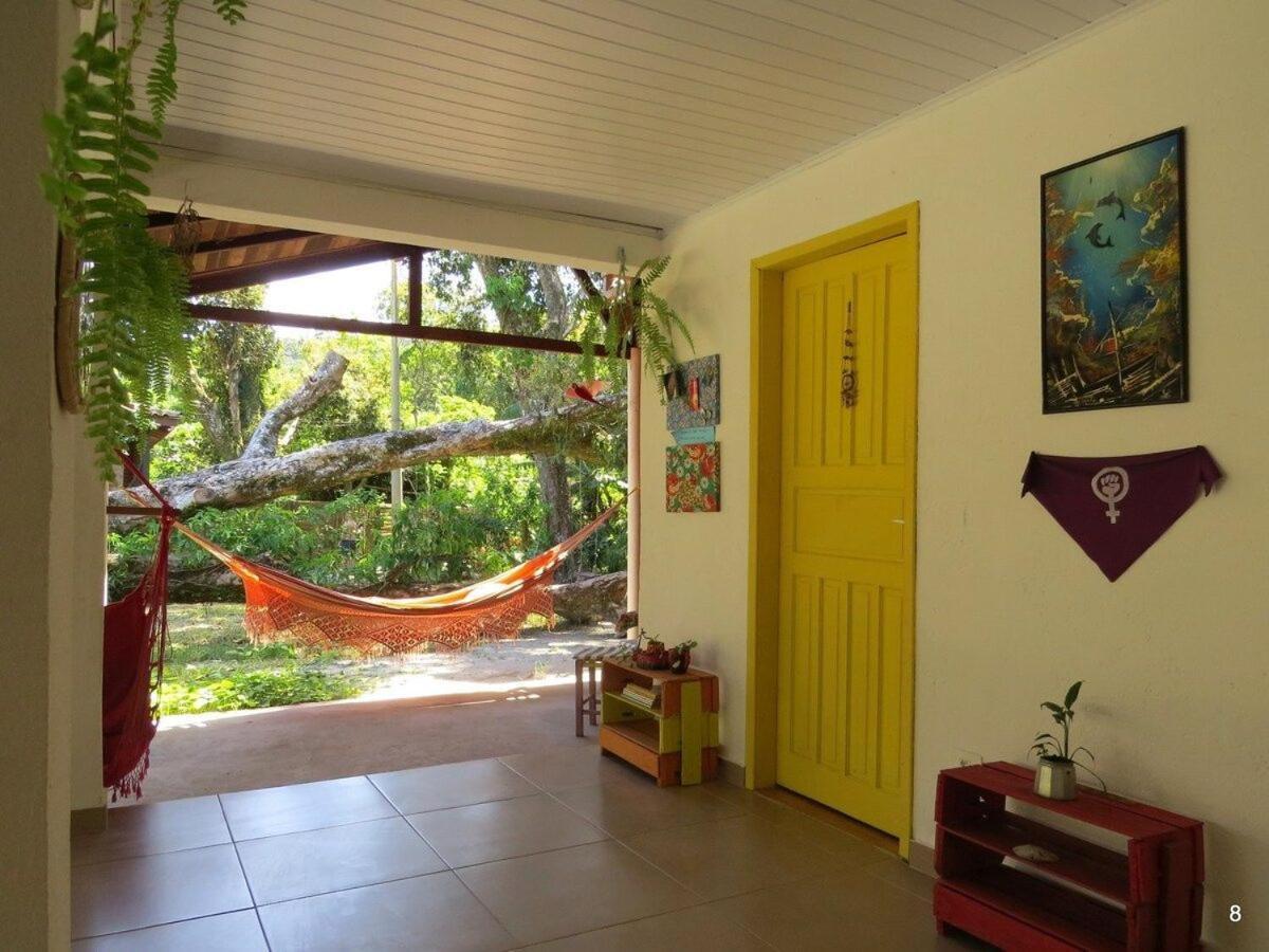 Casa Estilosa E Rustica Com Vista Para O Por Do Sol Da Ilha Do Mel! المظهر الخارجي الصورة