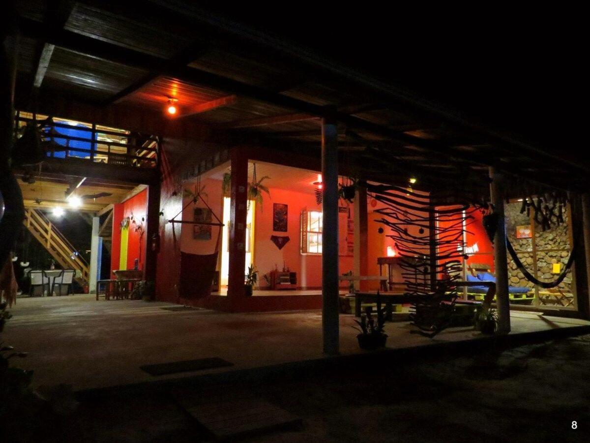 Casa Estilosa E Rustica Com Vista Para O Por Do Sol Da Ilha Do Mel! المظهر الخارجي الصورة