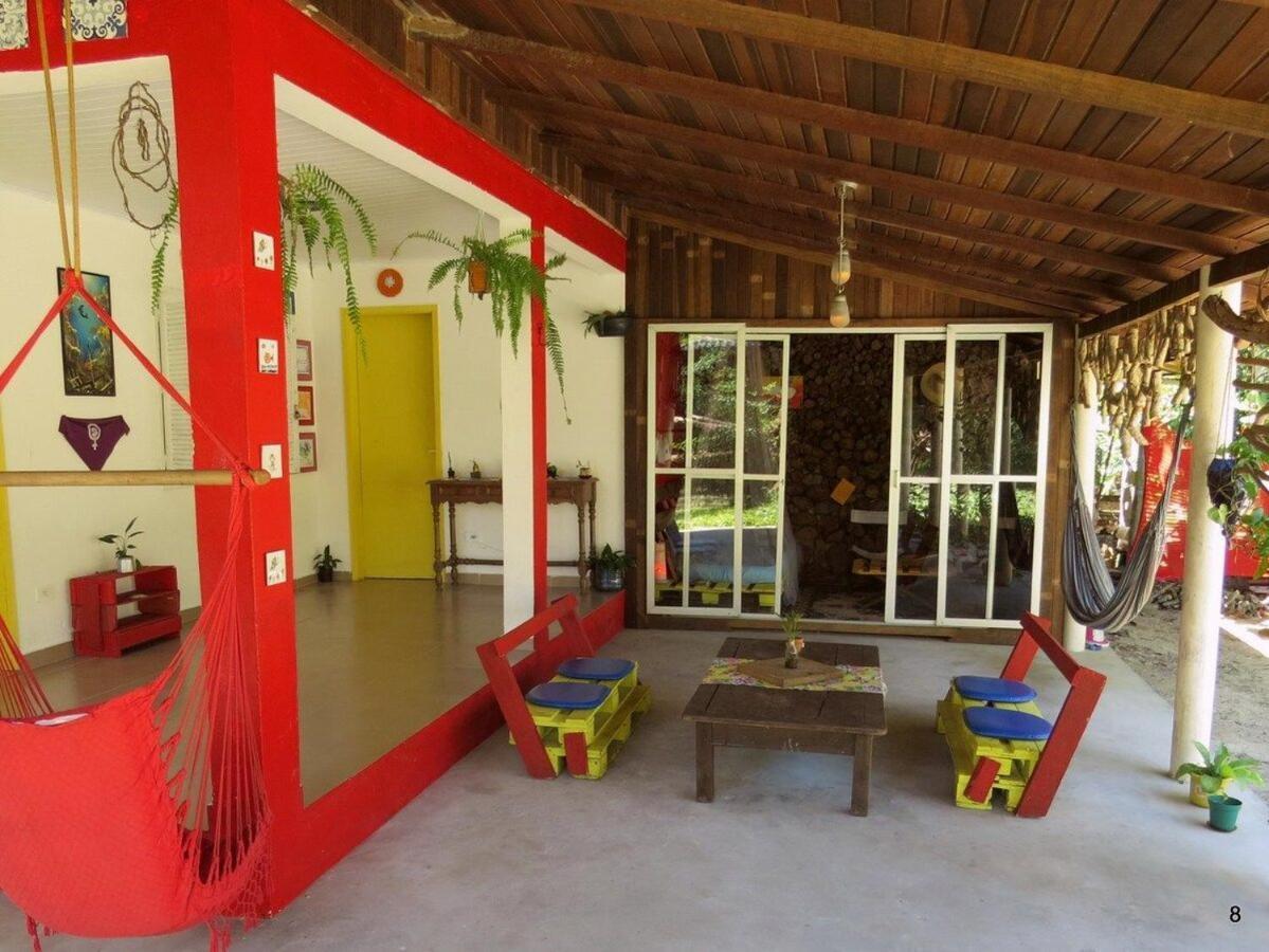 Casa Estilosa E Rustica Com Vista Para O Por Do Sol Da Ilha Do Mel! المظهر الخارجي الصورة