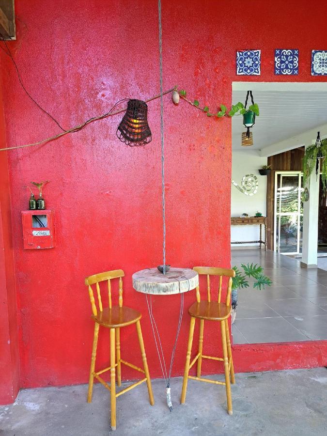 Casa Estilosa E Rustica Com Vista Para O Por Do Sol Da Ilha Do Mel! المظهر الخارجي الصورة